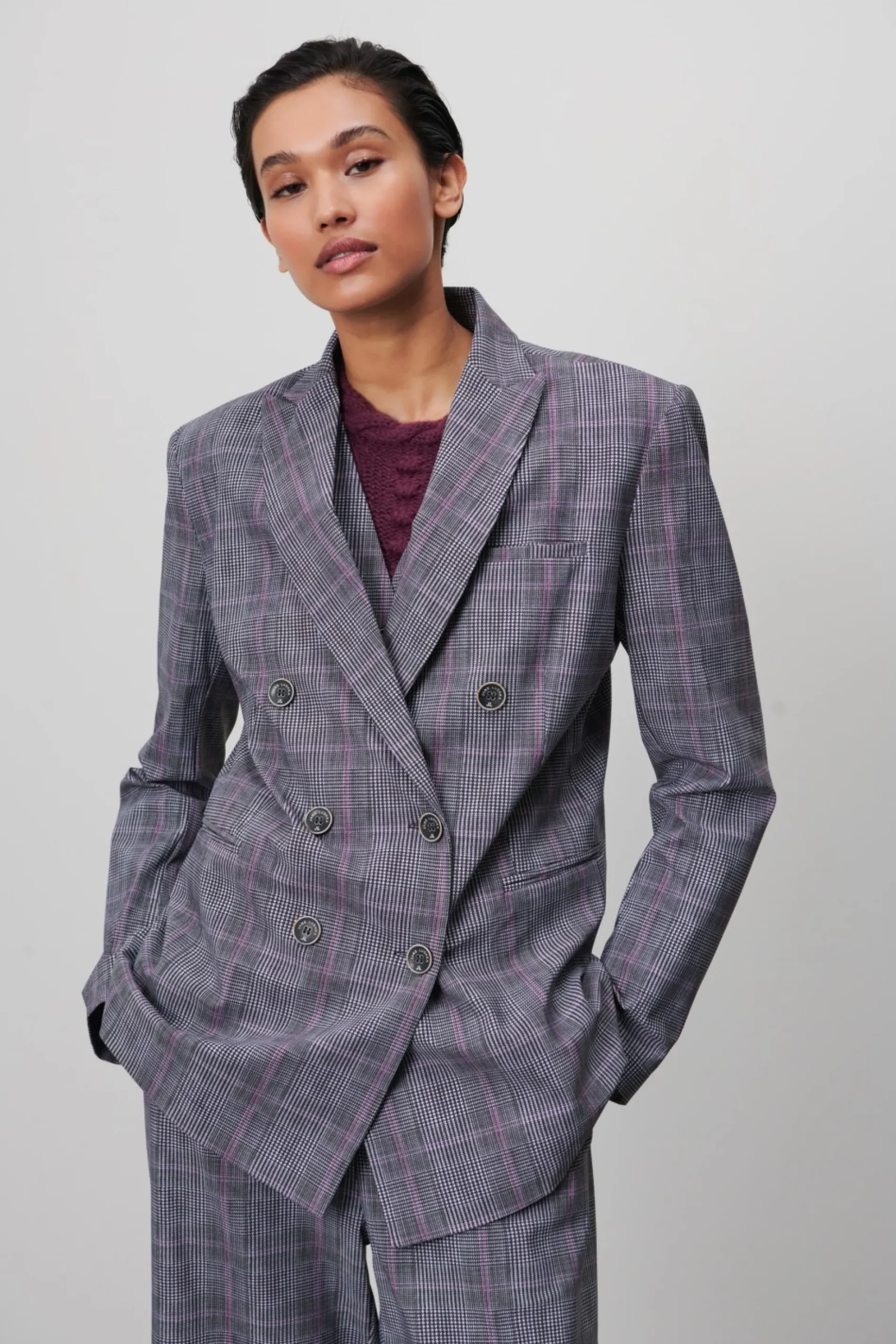 Delia Blazer Technical Jersey