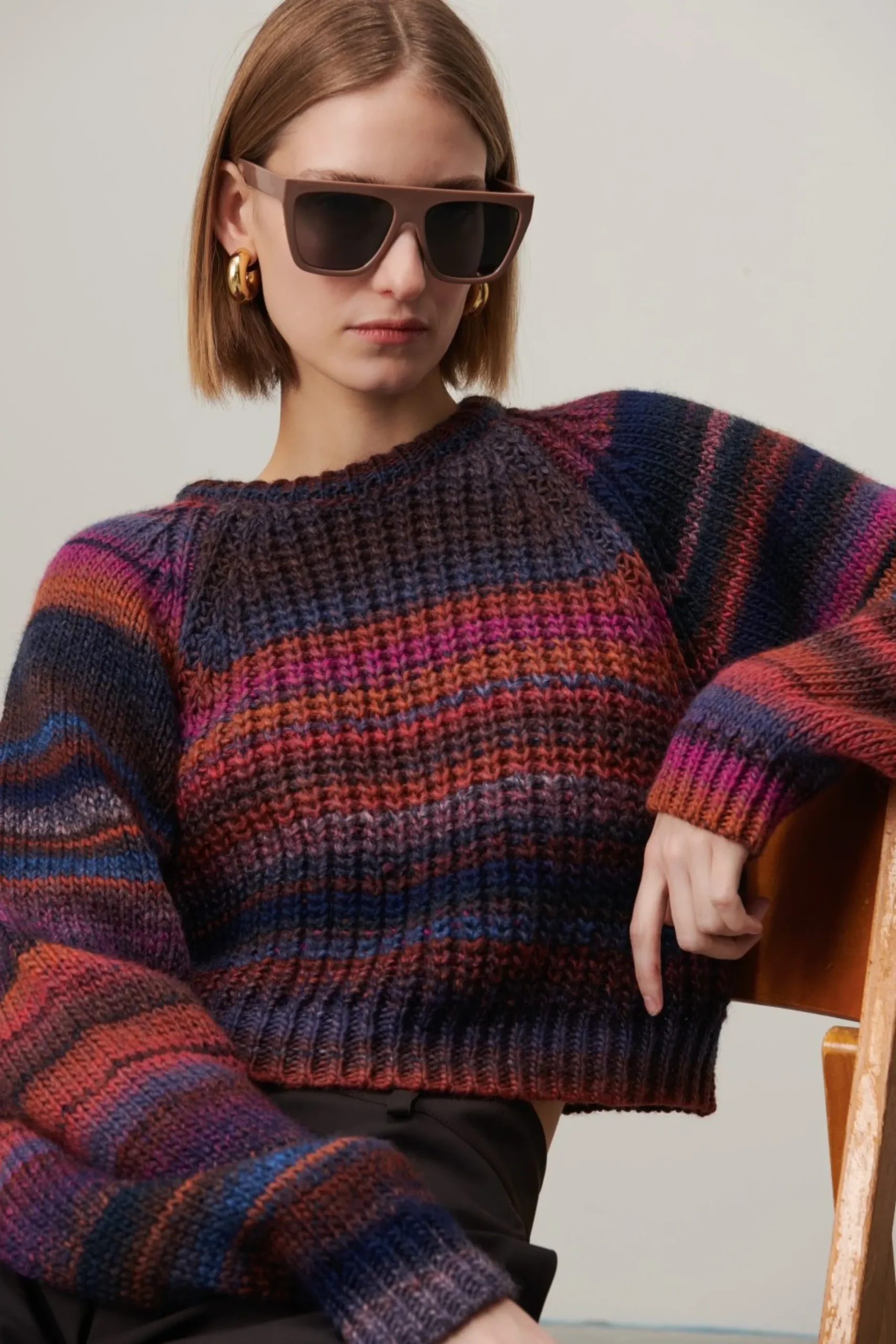 Henrik Crop Pullover