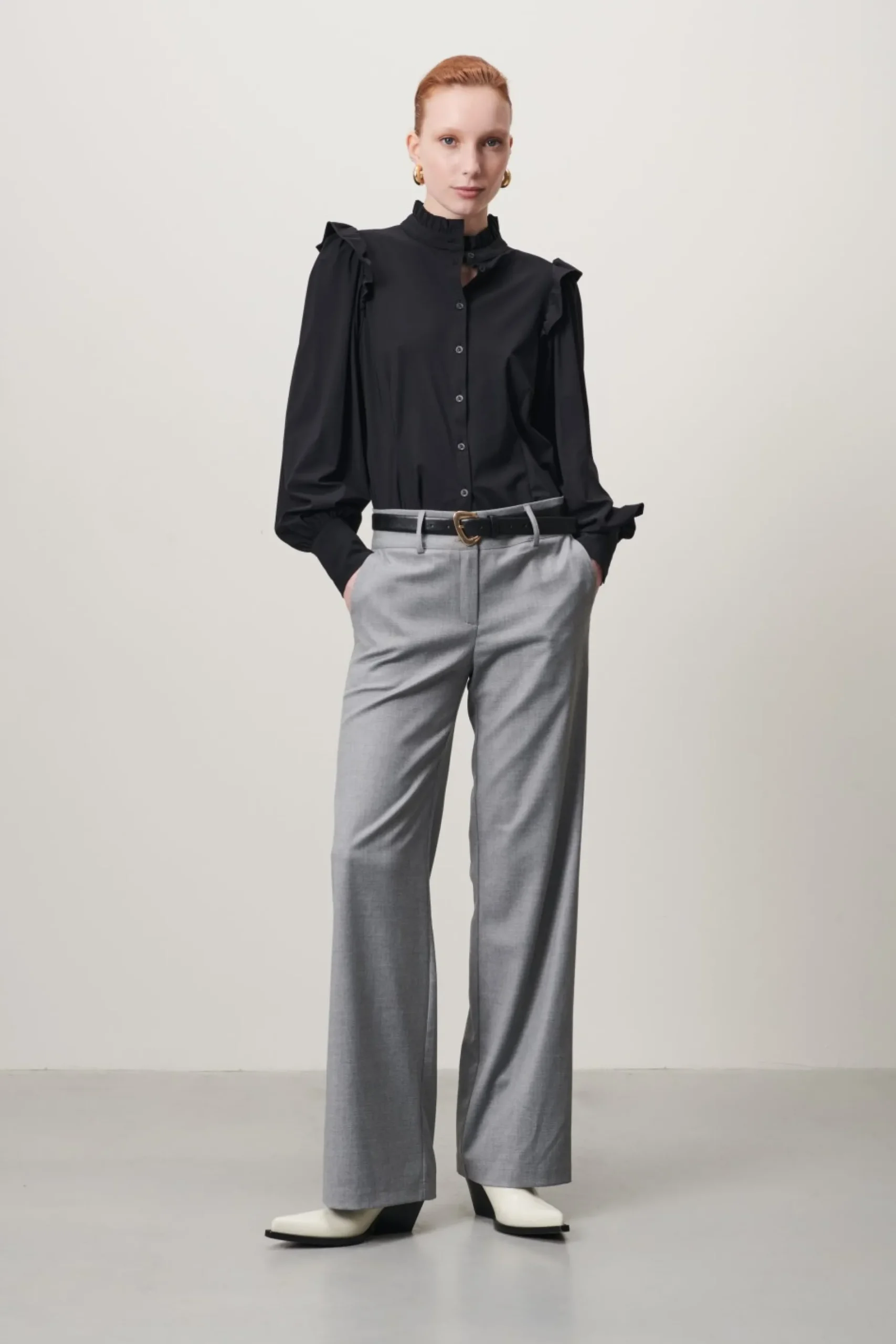 Kim Blouse Technical Jersey