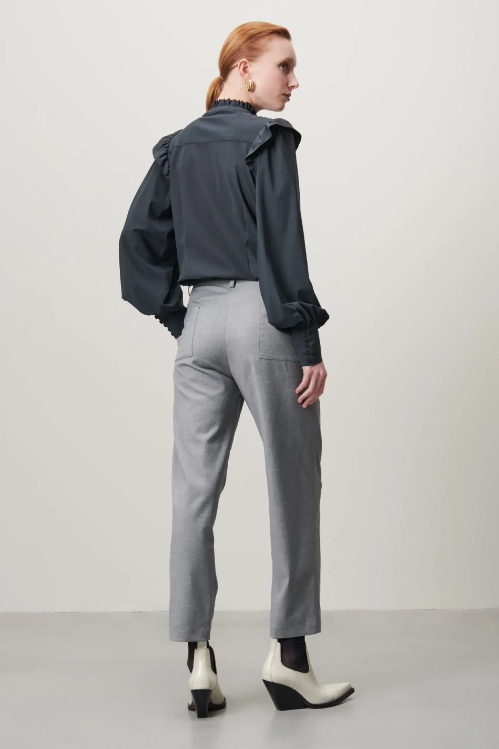 Kim Blouse Technical Jersey