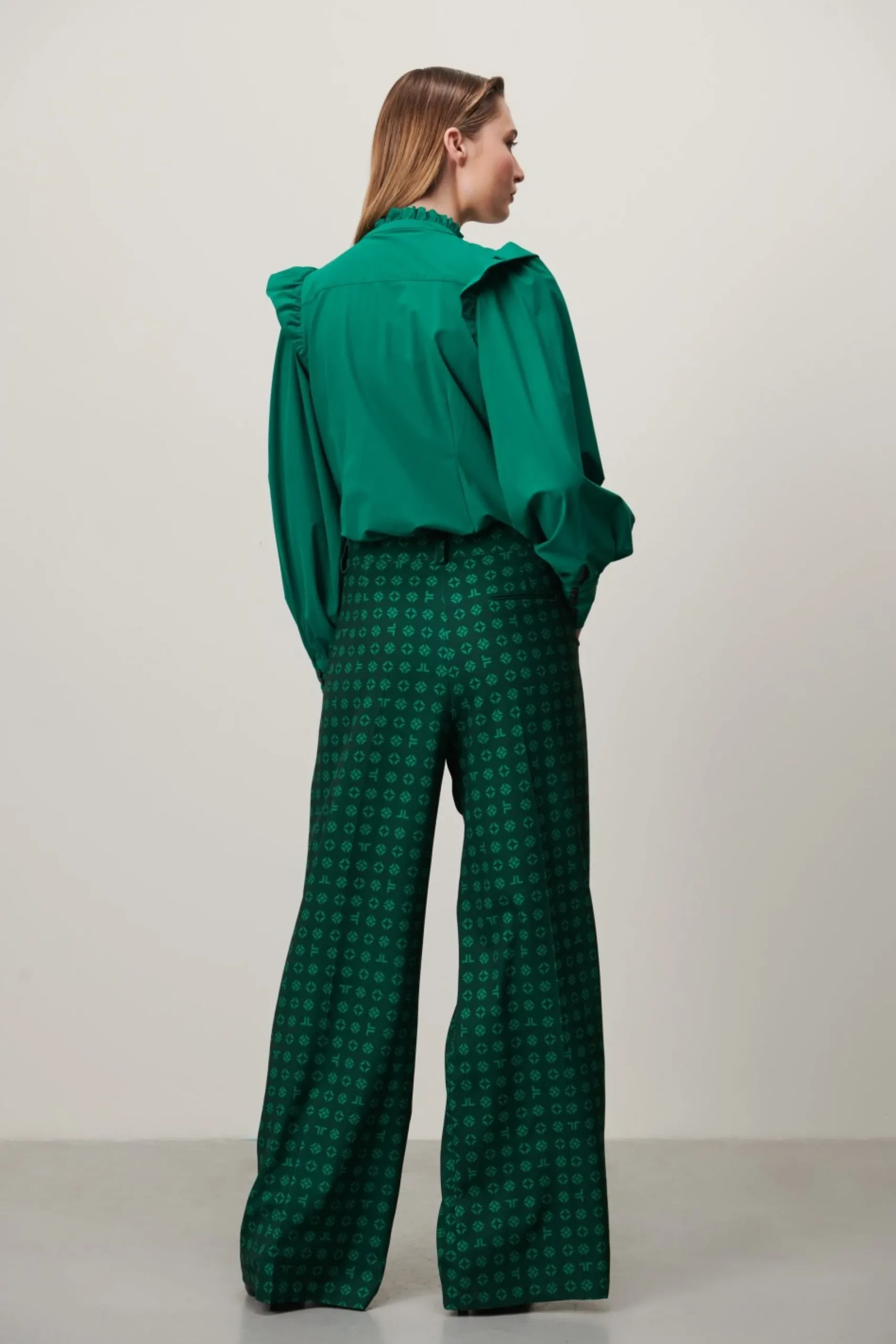 Kim Blouse Technical Jersey