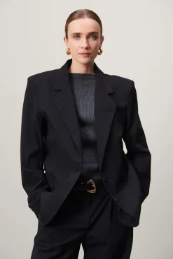 Lennard Oversize Blazer Technical Jersey