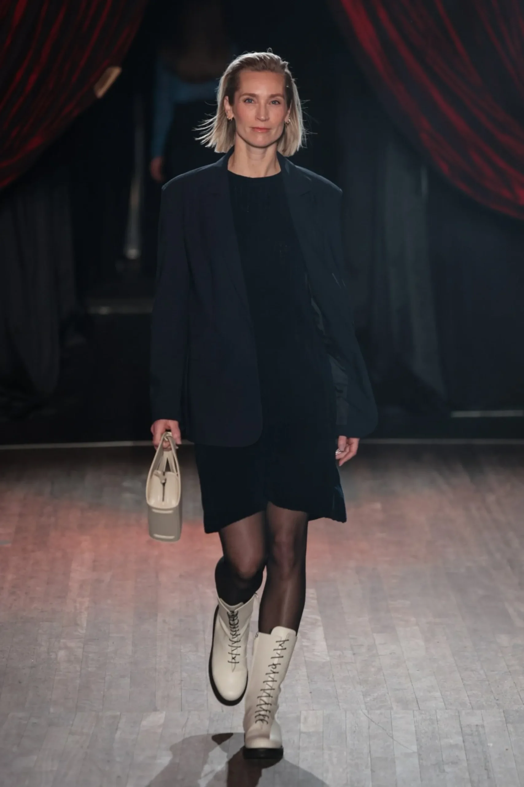 Lennard Oversize Blazer Technical Jersey