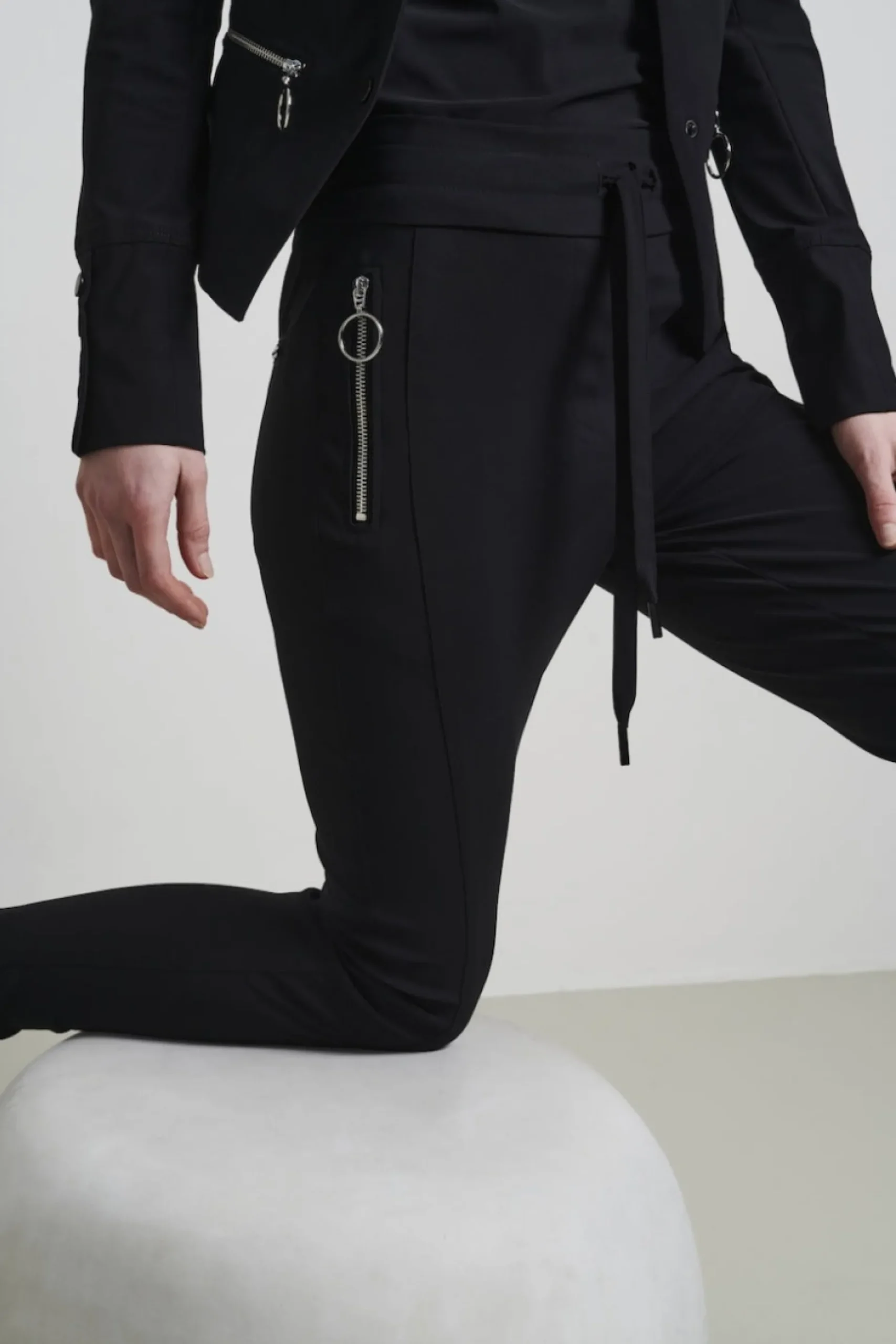 Pants Anna-Skinny Fit Technical Jersey