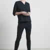 Pants Emma-Straight Leg Fit Technical Jersey