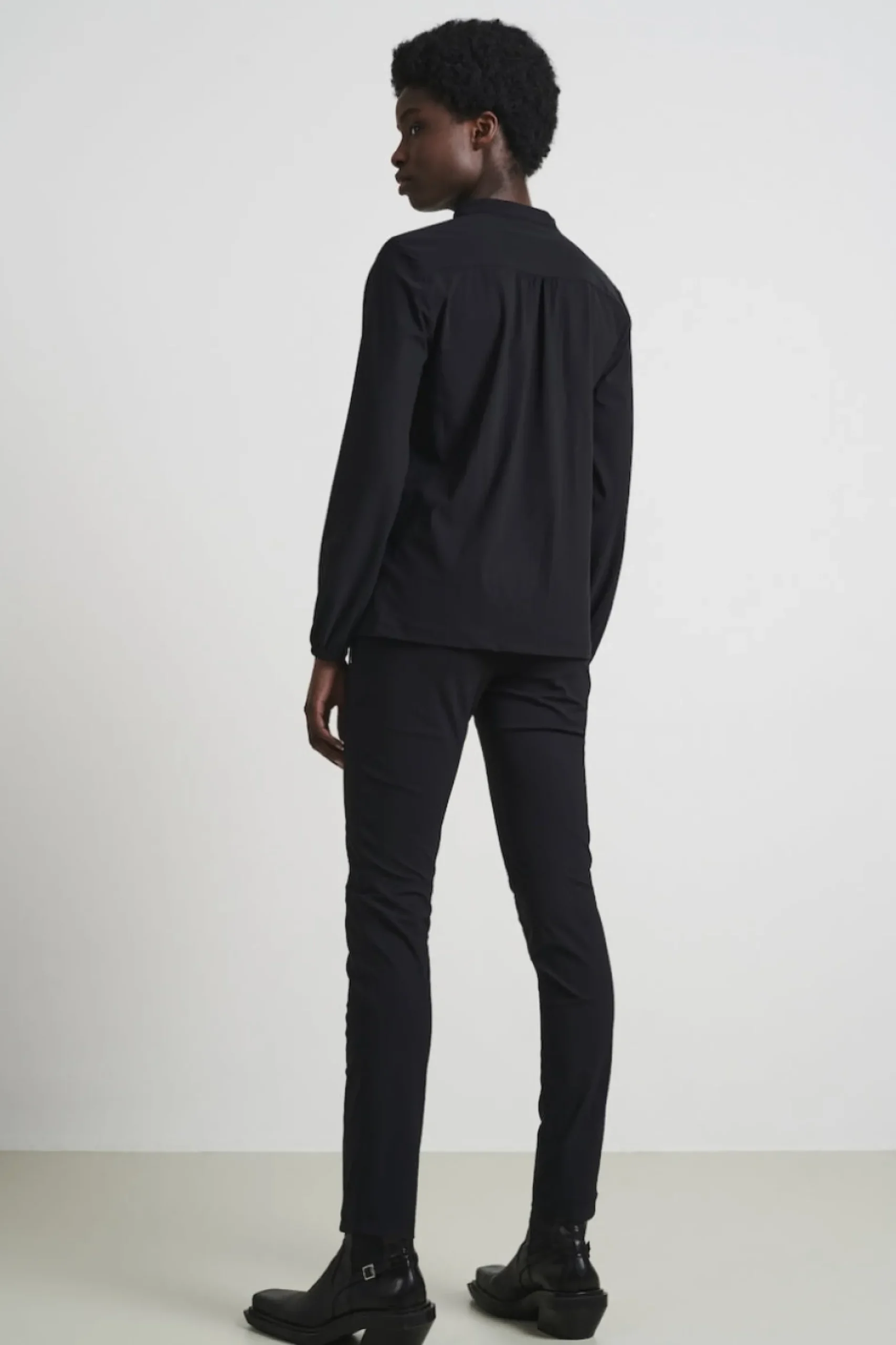 Pants Emma-Straight Leg Fit Technical Jersey