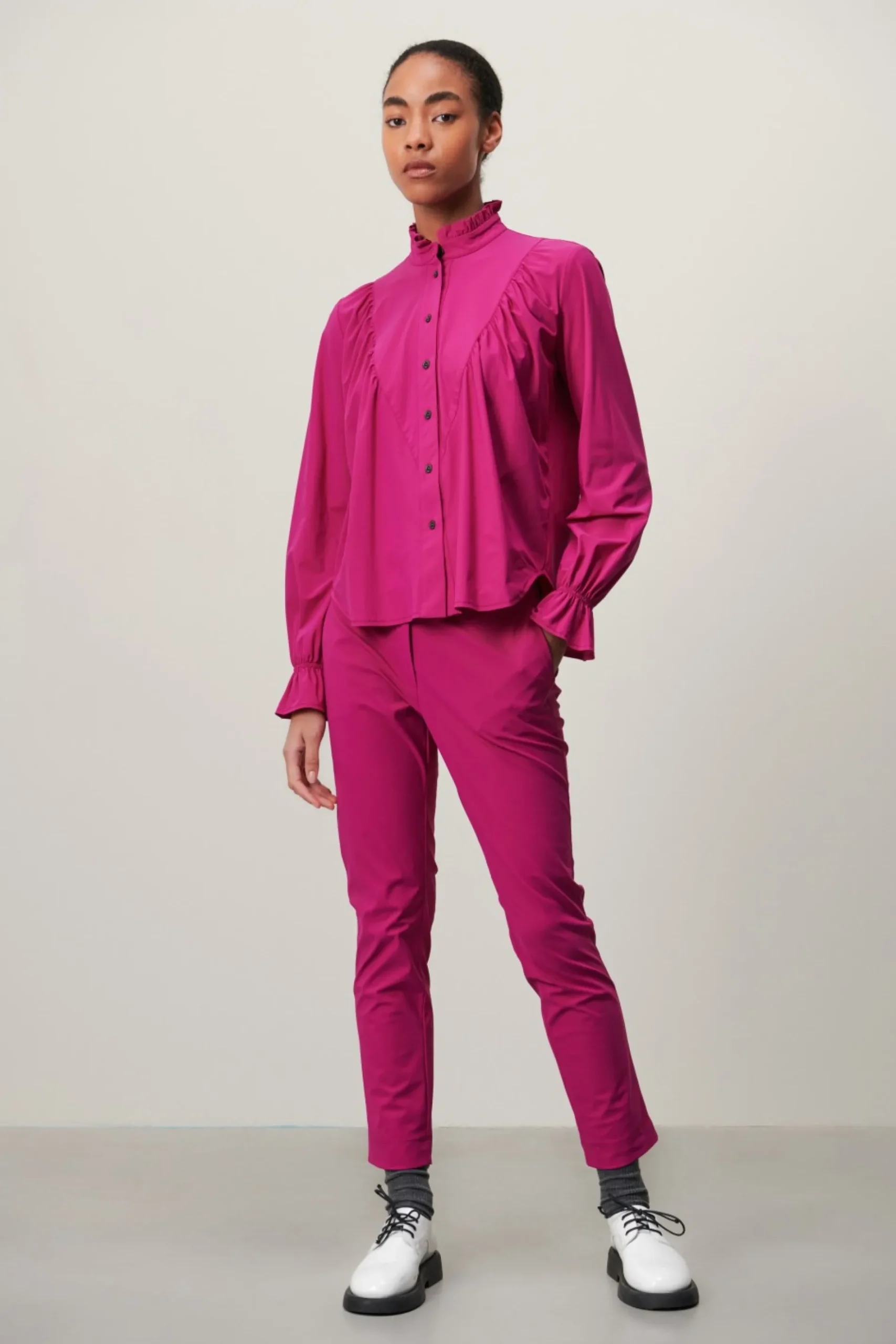 Roberta Blouse Technical Jersey