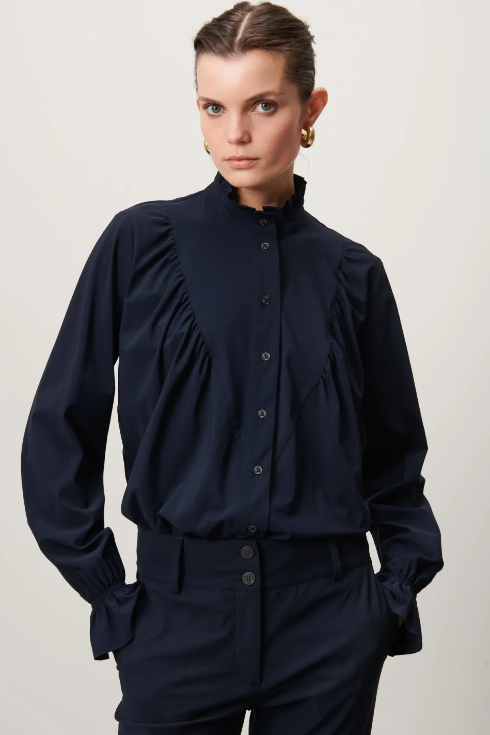 Roberta Blouse Technical Jersey