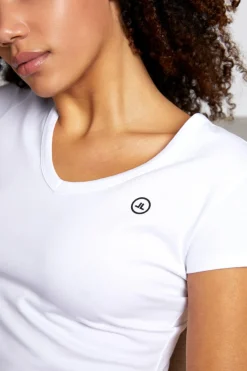 T Shirt V Neck Easy Wear Organic Cotton